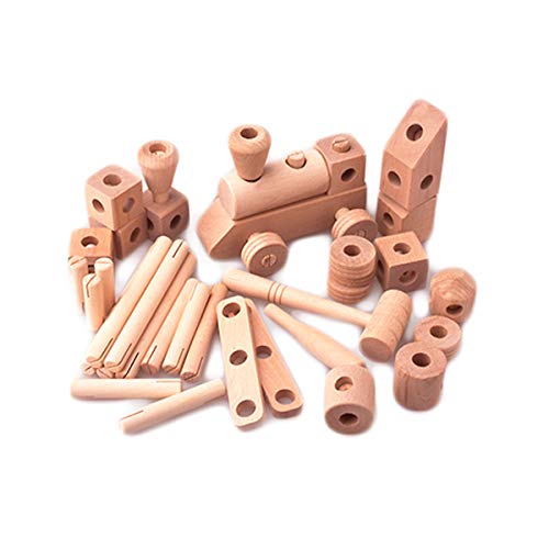 Amazon | 酒井産業 郡上八幡のトンカチ細工(46ピース) 木製おもちゃ